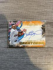 Sammy Sosa [Orange] #IDG-SS Baseball Cards 2023 Topps Inception Dawn of Greatness Autographs Prices