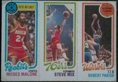 Malone, Mix, Parish Basketball Cards 1980 Topps Prices