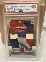 Juan Soto [SuperFractor] #96 Baseball Cards 2023 Bowman Chrome Prices