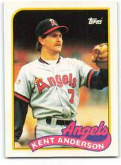 Kent Anderson #3T Baseball Cards 1989 Topps Traded Prices
