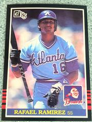Rafael Ramirez Baseball Cards 1985 Donruss Prices