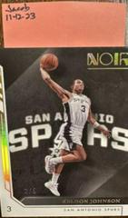 Keldon Johnson [Holo Gold] #114 Basketball Cards 2022 Panini Noir Prices
