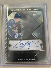 Cale Makar [Pure Black Autograph] Hockey Cards 2021 Upper Deck Black Diamond Prices