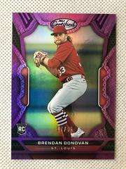 Brendan Donovan [Purple] Baseball Cards 2022 Panini Chronicles Certified Prices