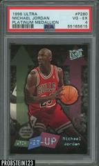 Michael Jordan #P280 Basketball Cards 1996 Ultra Platinum Medallion Prices