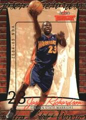 Jason Richardson Basketball Cards 2004 Fleer Throwbacks Prices