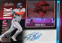 Josh Bell [Spectrum Gold] #II-JB Baseball Cards 2022 Panini Absolute Iconic Ink Autographs Prices