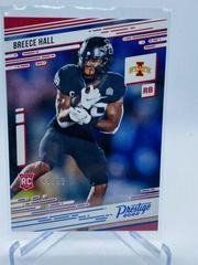 Breece Hall [Blue] #17 Football Cards 2022 Panini Chronicles Draft Picks Prestige Prices