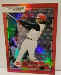 Ken Griffey Jr. [Season Stat Line] #13 Baseball Cards 2001 Donruss Prices