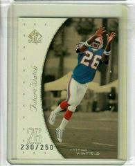 Antoine Winfield [Excitement] #114 Football Cards 1999 SP Authentic Prices
