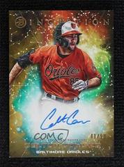 Colton Cowser [Gold] #PPA-CC Baseball Cards 2022 Bowman Inception Primordial Prospects Autograph Prices