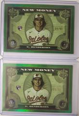 Gunnar Henderson [Green] Baseball Cards 2023 Bowman Platinum New Money Prices