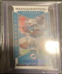 Jaylen Waddle [Black Blue] #MM-19 Football Cards 2022 Panini Rookies & Stars Man In Motion Prices