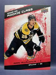 Marc McLaughlin [Red] Hockey Cards 2022 Upper Deck Rookie Class Prices