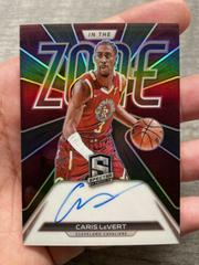 Caris LeVert Basketball Cards 2021 Panini Spectra In The Zone Autographs Prices