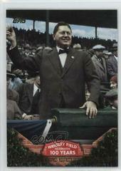 William Wrigley Jr. Baseball Cards 2016 Topps 100 Years at Wrigley Prices