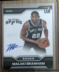 Malaki Branham #ND-MBS Basketball Cards 2022 Panini Donruss Next Day Autographs Prices