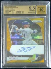 Bo Bichette [Gold Prizm] Baseball Cards 2020 Panini Prizm Rookie Autographs Prices