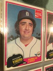 Aurelio Lopez #5 Baseball Cards 1981 Coca Cola Prices