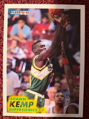 Shawn Kemp Basketball Cards 1993 Fleer Prices