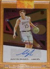 Austin Reaves [Gold] Basketball Cards 2021 Panini Recon True Potential Signatures Prices