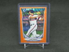Jose Abreu [Orange Refractor] #5 Baseball Cards 2014 Bowman Chrome Prices