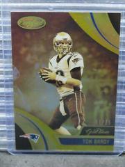 Tom Brady [Mirror Gold] Football Cards 2018 Panini Certified Gold Team Prices