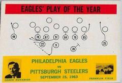 Philadelphia Eagles [Play Card] Football Cards 1964 Philadelphia Prices