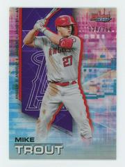 Mike Trout [Purple Refractor] Baseball Cards 2021 Bowman’s Best Prices