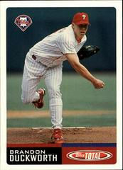 Brandon Duckworth #6 Baseball Cards 2002 Topps Total Prices