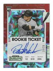 Daulton Varsho [Autograph Cracked Ice] Baseball Cards 2021 Panini Contenders Prices