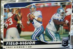 Troy Aikman Football Cards 2021 Panini Donruss Elite Field Vision Prices