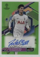 Jude Soonsup Bell [Neon Green] Soccer Cards 2022 Topps Finest UEFA Club Competitions Autographs Prices