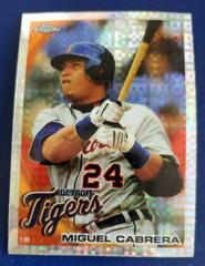 Miguel Cabrera [Xfractor] Baseball Cards 2010 Topps Chrome Prices