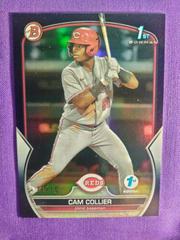 Cam Collier [Black] Baseball Cards 2023 Bowman 1st Edition Prices