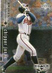Chipper Jones [Single] #8 Baseball Cards 1999 Upper Deck Black Diamond Prices