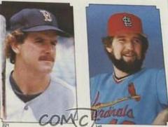 Bruce Sutter, Dave Stapleton Baseball Cards 1984 O Pee Chee Stickers Prices