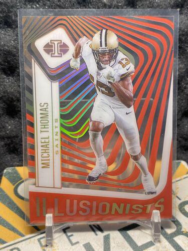 Michael Thomas [Red] #ILL-3 Prices | 2021 Panini Illusions Illusionists ...