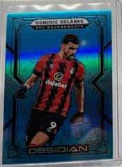 Dominic Solanke [Neon Blue Flood] #1 Soccer Cards 2022 Panini Obsidian Prices