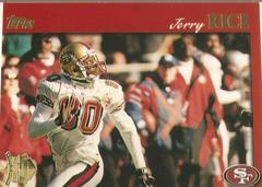 Jerry Rice [Minted in Canton] #300 Football Cards 1997 Topps Prices