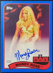 Mandy Rose [Blue] Wrestling Cards 2018 Topps WWE Heritage Autographs Prices