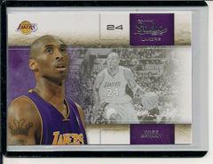 Kobe Bryant #3 Basketball Cards 2009 Panini Studio Prices