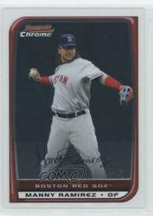 Manny Ramirez #29 Baseball Cards 2008 Bowman Chrome Prices