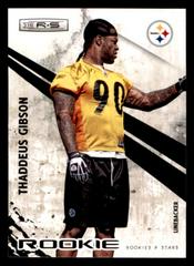 Thaddeus Gibson #242 Football Cards 2010 Panini Rookies & Stars Prices
