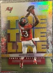 Mike Evans [Gold Zone] Football Cards 2022 Panini Score Toe the Line Prices