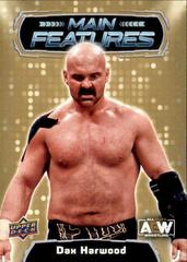Dax Harwood [Gold] #MF-29 Wrestling Cards 2022 Upper Deck AEW Main Features Prices