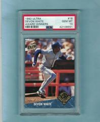 Devon White #18 Baseball Cards 1992 Ultra Award Winners Prices