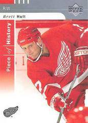 Brett Hull #35 Hockey Cards 2002 Upper Deck Piece of History Prices