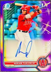 Adrian Placencia #CPA-APA Baseball Cards 2022 Bowman Chrome Prospect Autographs Prices