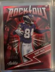 Randy Moss [Spectrum Red] #4 Football Cards 2023 Panini Absolute Rock Out Prices